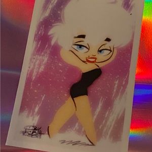 MADONNA SIRE RELEASE STICKER FROM 1987 MINT !!